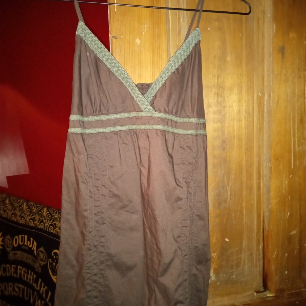Brown summer dress